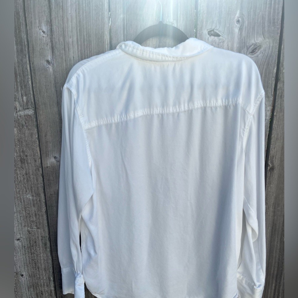 White Button Up - Picture 3 of 4